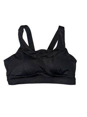 Running Girl Black Supportive Sports Bra size small